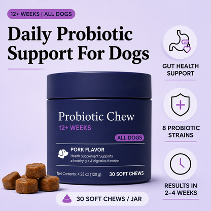 Daily Probiotic Chews for Dogs