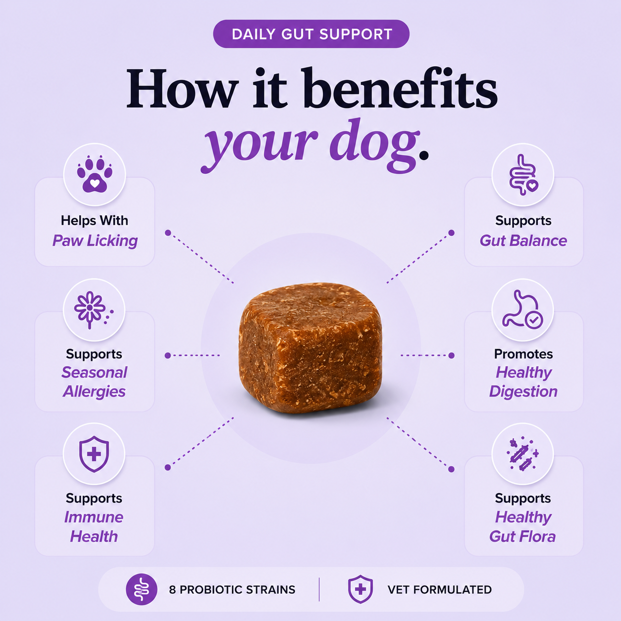Daily Probiotic Chews for Dogs