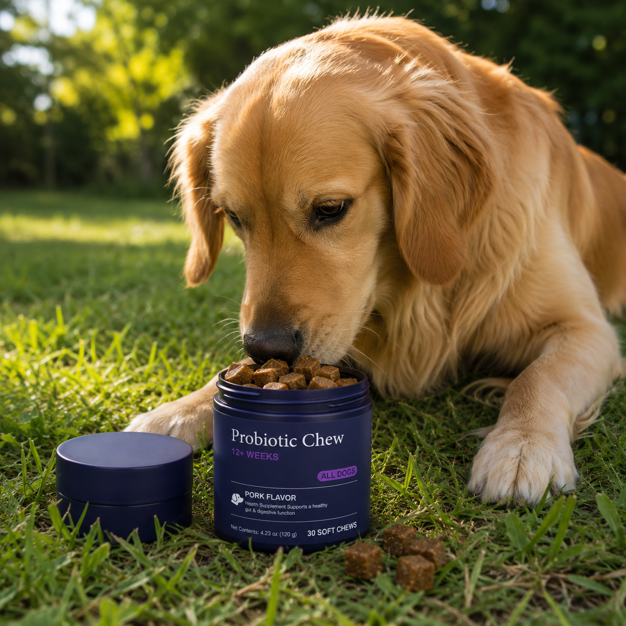 Daily Probiotic Chews for Dogs
